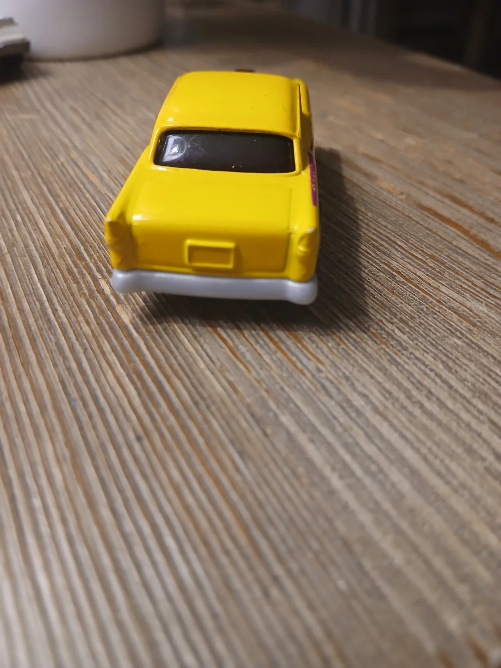 Vintage 1978 Hot Wheels ’55 Chevy – Yellow with Pink/Blue Graphics